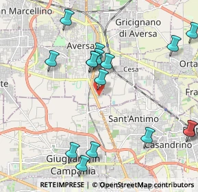 Mappa Via dei Glicini, 81031 Aversa CE, Italia (2.48125)