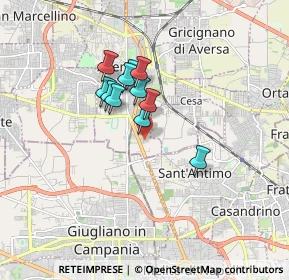 Mappa Via dei Glicini, 81031 Aversa CE, Italia (1.29727)