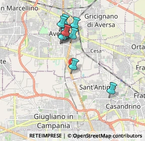 Mappa Via dei Glicini, 81031 Aversa CE, Italia (1.80455)