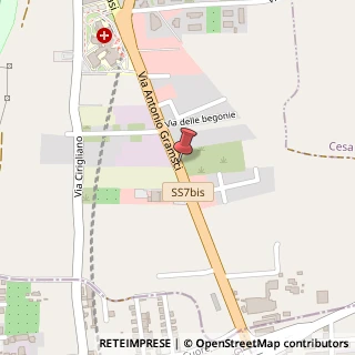 Mappa Via Antonio Gramsci, 22, 81031 Aversa, Caserta (Campania)