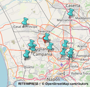 Mappa Via Antonio Gramsci, 81031 Aversa CE, Italia (7.905)