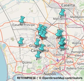 Mappa Via Antonio Gramsci, 81031 Aversa CE, Italia (5.86)