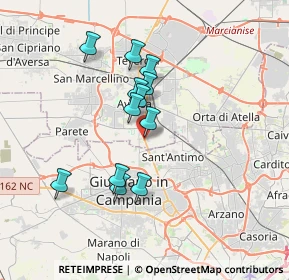 Mappa Via Antonio Gramsci, 81031 Aversa CE, Italia (3.1075)
