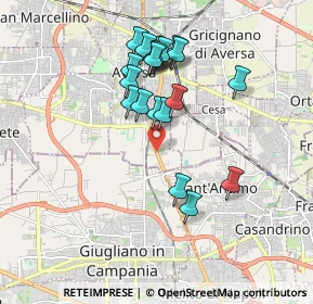 Mappa Via Antonio Gramsci, 81031 Aversa CE, Italia (1.783)