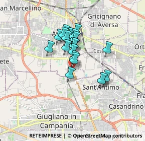 Mappa Via Antonio Gramsci, 81031 Aversa CE, Italia (1.3445)