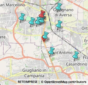 Mappa Via Antonio Gramsci, 81031 Aversa CE, Italia (1.99692)