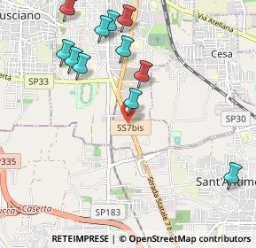 Mappa Via Antonio Gramsci, 81031 Aversa CE, Italia (1.24364)