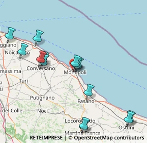 Mappa Via Canonico G. del Drago, 70043 Monopoli BA, Italia (19.05429)