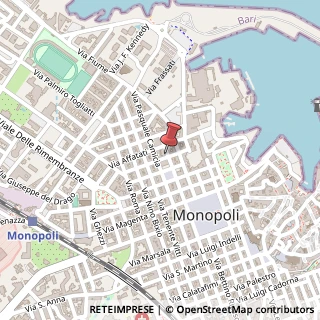 Mappa Via Manin,  6, 70043 Monopoli, Bari (Puglia)