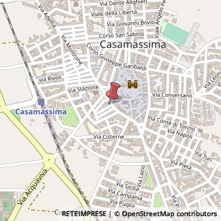 Mappa Corso Umberto I, 7, 70010 Casamassima, Bari (Puglia)