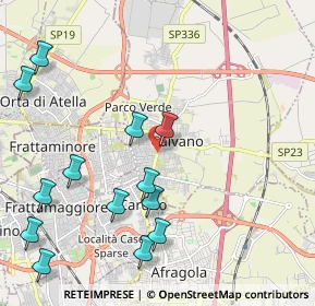 Mappa Piazza 1 maggio, 80023 Caivano NA, Italia (2.68231)