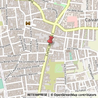 Mappa Corso umberto 48, 80023 Caivano, Napoli (Campania)