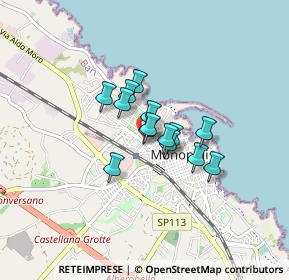 Mappa Via Gabriele Pepe, 70043 Monopoli BA, Italia (0.52071)