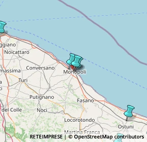 Mappa Via Gabriele Pepe, 70043 Monopoli BA, Italia (35.02455)