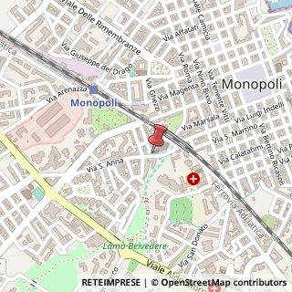 Mappa Via S. Anna, 23, 70043 Monopoli, Bari (Puglia)