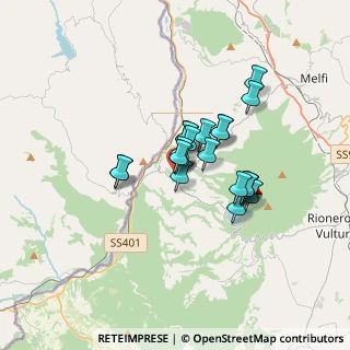 Mappa Via Nazionale, 85028 Rionero in Vulture PZ, Italia (2.51905)