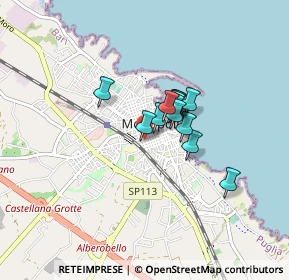 Mappa Via Cavour, 70043 Monopoli BA, Italia (0.52615)