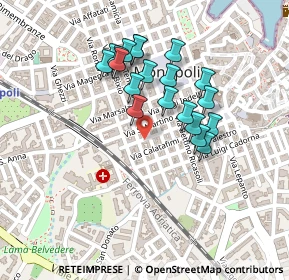 Mappa Via Cavour, 70043 Monopoli BA, Italia (0.208)