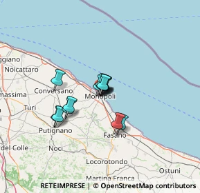 Mappa Via Castelfidardo, 70043 Monopoli BA, Italia (8.43308)