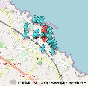 Mappa Via Bettino Ricasoli, 70043 Monopoli BA, Italia (0.529)