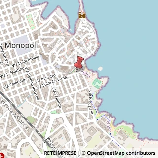 Mappa Via Salvatore Quasimodo,  1, 70043 Monopoli, Bari (Puglia)