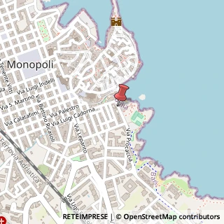 Mappa Via Procaccia, 4, 70043 Monopoli, Bari (Puglia)