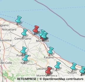 Mappa Vico Castelfidardo, 70043 Monopoli BA, Italia (19.48625)