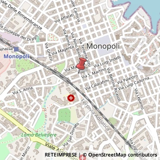 Mappa Via Roma,  42, 70043 Monopoli, Bari (Puglia)