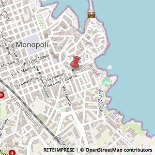 Mappa Via Mulini, 42, 70043 Monopoli, Bari (Puglia)