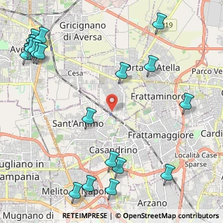 Mappa Via E. De Filippo, 81030 Sant'Arpino CE, Italia (3.391)