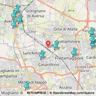 Mappa Via E. De Filippo, 81030 Sant'Arpino CE, Italia (3.46727)