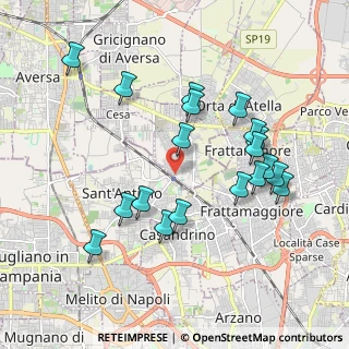 Mappa Via E. De Filippo, 81030 Sant'Arpino CE, Italia (2.08684)