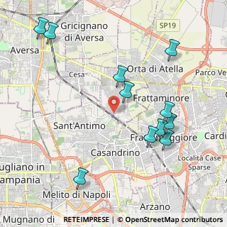 Mappa Via E. De Filippo, 81030 Sant'Arpino CE, Italia (2.47364)