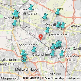 Mappa Via E. De Filippo, 81030 Sant'Arpino CE, Italia (2.715)