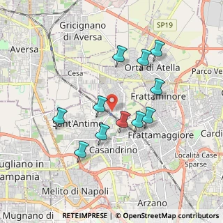 Mappa Via E. De Filippo, 81030 Sant'Arpino CE, Italia (1.75909)