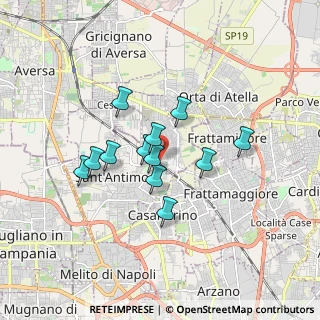 Mappa Via E. De Filippo, 81030 Sant'Arpino CE, Italia (1.42083)