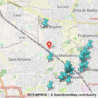 Mappa Via E. De Filippo, 81030 Sant'Arpino CE, Italia (1.5785)