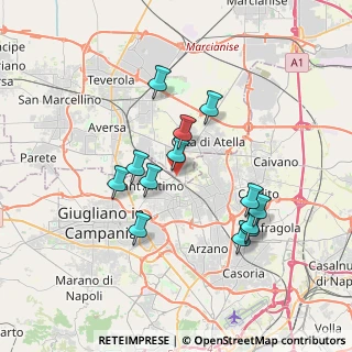 Mappa Via E. De Filippo, 81030 Sant'Arpino CE, Italia (3.52538)