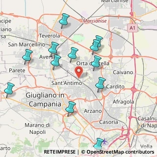 Mappa Via E. De Filippo, 81030 Sant'Arpino CE, Italia (4.67333)