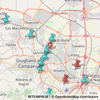 Mappa Via E. De Filippo, 81030 Sant'Arpino CE, Italia (5.27091)
