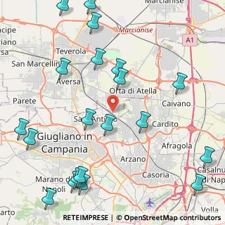Mappa Via E. De Filippo, 81030 Sant'Arpino CE, Italia (6.149)
