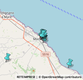 Mappa Via Milazzo, 70043 Monopoli BA, Italia (1.63333)