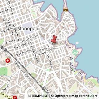 Mappa Via Mulini, 38, 70043 Monopoli, Bari (Puglia)