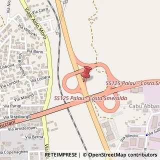 Mappa Zona industriale, 07026 Olbia, Olbia-Tempio (Sardegna)