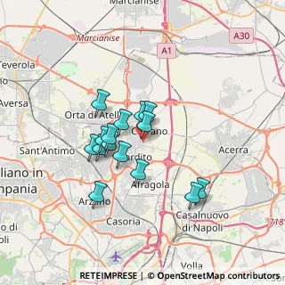 Mappa Via Monteverdi, 80023 Caivano NA, Italia (2.89467)