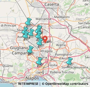 Mappa Via Monteverdi, 80023 Caivano NA, Italia (6.80182)