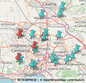 Mappa Via Monteverdi, 80023 Caivano NA, Italia (9.224)