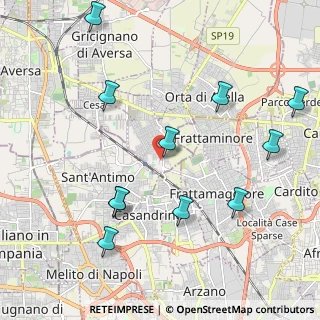 Mappa Via Giovanni Pascoli, 81030 Sant'Arpino CE, Italia (2.53727)