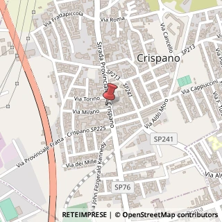Mappa Via Provinciale, 28, 80020 Crispano, Napoli (Campania)