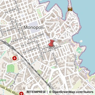 Mappa Piazza San Antonio, 37, 70043 Monopoli, Bari (Puglia)